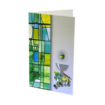 10 Menus de communion - Vitrail