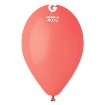 10 ballons std 30 cm corail | jourdefete.com