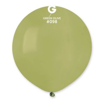 10 ballons standard 48 cm vert olive | jourdefete.com