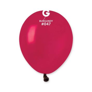50 ballons standard 13 cm bordeaux borgogne | jourdefete.com