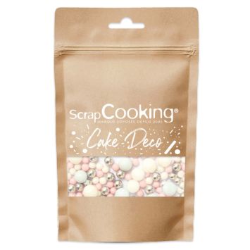 Sachet de décorations sucrées - 70 grammes - Bubbles - Couleur au choix