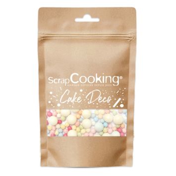 Sachet de décorations sucrées - 70 grammes - Bubbles - Couleur au choix