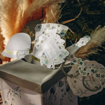 Kit Photobooth - 11 Pièces - Collection Sauge Green