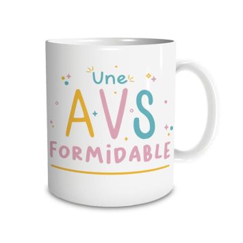 Un beau mug pour une super A.V.S. | jourdefete.com