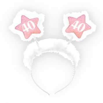 serre-tête anniversaire 40 ans femme | jourdefete.com