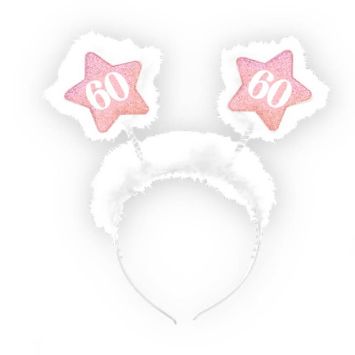 serre-tête anniversaire 60 ans femme | jourdefete.com