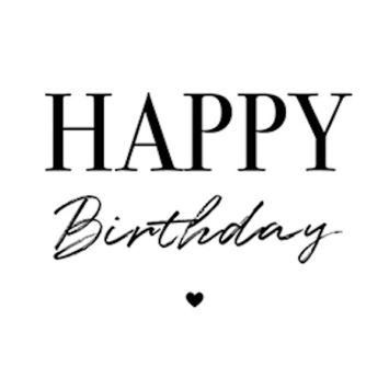 20 serviettes en papier - 33 x 33 cm - Happy Birthday