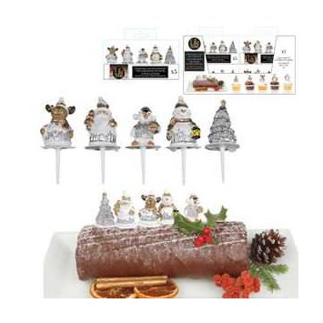 décoration de noël pour gâteau | jourdefete.com