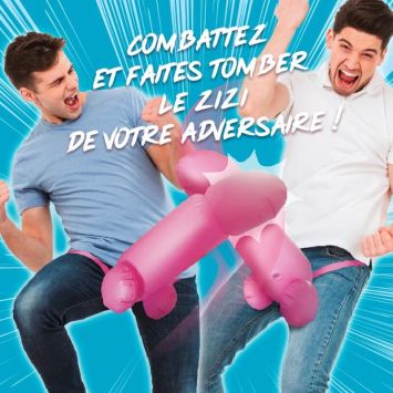 Jeu de combat de zizi gonflable 