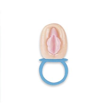 Sucette en forme de foufoune pour soirée humoristique | jourdefete.com