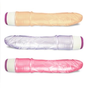 Vibromasseur à effet peau - Couleur Aléatoire - Collection Nuit de Charme