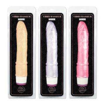 Vibromasseur à effet peau - Couleur Aléatoire - Collection Nuit de Charme