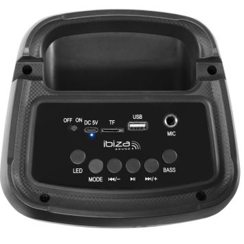 Enceinte Bluetooth à LED avec micro - SIGMA20