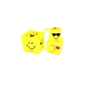 peluche smiley de 7 x 7 x 7 cm | jourdefete.com