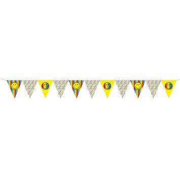guirlande-fanions-smiley-3m|jourdefete.com