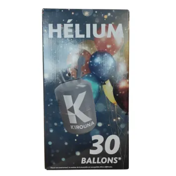 Kit Hélium Kirouna 30 ballons pour des décorations aériennes et élégantes | jourdefete.com