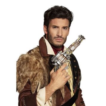 Pistolet Revolver - Steampunk