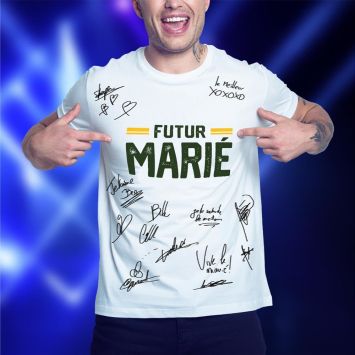 T-Shirt à dédicacer "Futur Marié" - Collection Mission Enterrement de vie de garçon