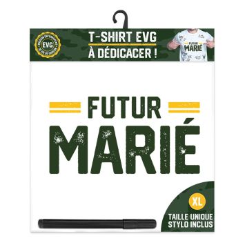 T-Shirt à dédicacer "C'est mon EVG" | jourdefete.com
