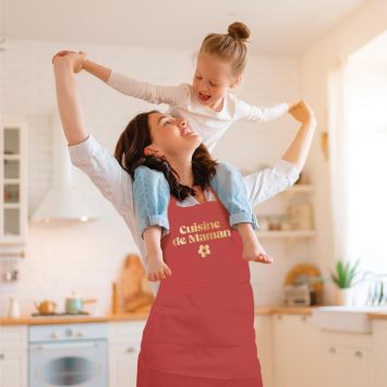 Tablier de cuisine "Cuisine de Maman" - Collection Maman d'Amour