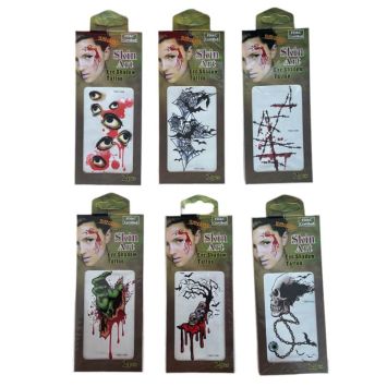 Tatouage Halloween 6 modèles au choix