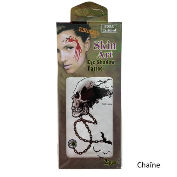 Tatouage Halloween - Modèle au Choix