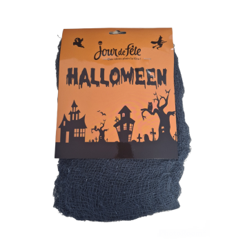Tissu Monstrueux Noir - Tenture Halloween | jourdefete.com