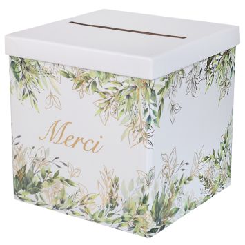 Tirelire - Collection Feuillage - Couleur au choix