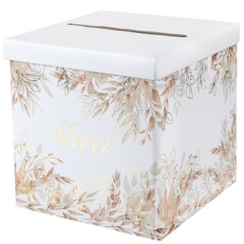 Tirelire - Collection Feuillage - Couleur au choix