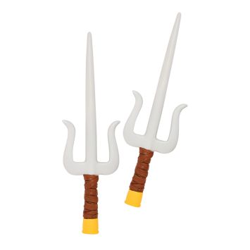 Set de deux saï Tortues Ninja en plastique pour déguisement | jourdefete.com