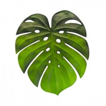 Set de table - Feuille tropicale Monstera | jourdefete.com