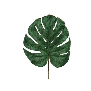 feuille-monstera-velours-tropiques | jourdefete.com
