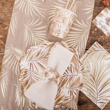 8 Ronds de serviette - Collection Tropicool