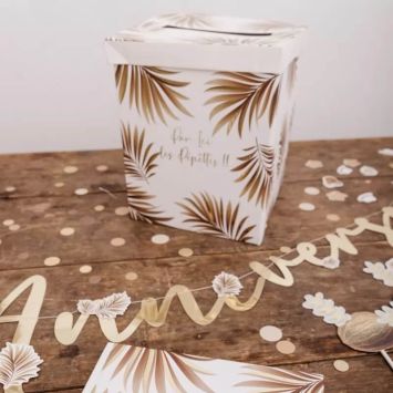 Urne - " Par Ici les Pépettes " - Collection Tropicool