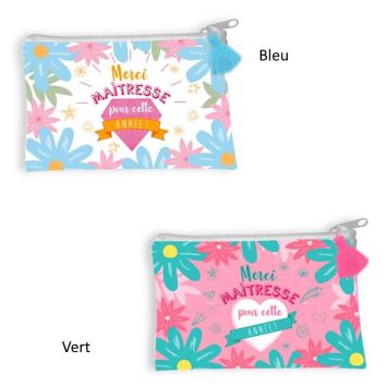 Porte-Monnaie Merci Maîtresse - Coloris au Choix