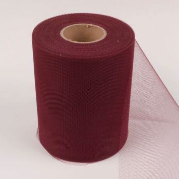 Bobine Tulle bordeaux
