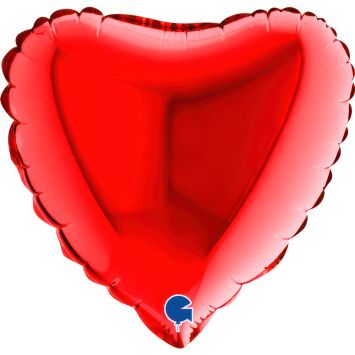 Ballon cœur rouge pour décorations romantiques | jourdefete.com