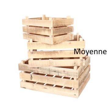 Cagette Champêtre en bois - Moyenne