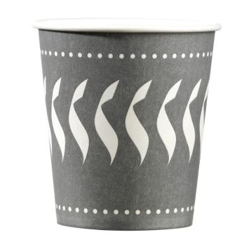 50 Gobelets en Carton pour Boissons Chaudes - 20 cl 