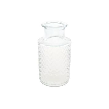 Vase en verre - 22,5 cm - Couleur au choix