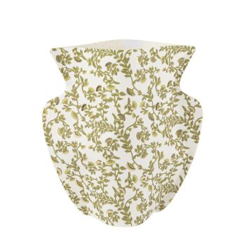 2 cache-vases en papier imprimé fleuri pour une déco bohème | jourdefete.com