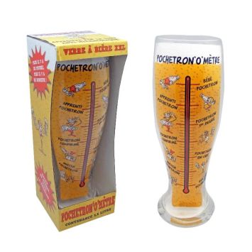 Verre à Bière Géant - "Pochtromètre"