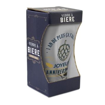 Un splendide verre à bière à offrir pour l'anniversaire d'un proche | jourdefete.com