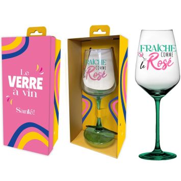 Verre à vin original et coloré | jourdefete.com