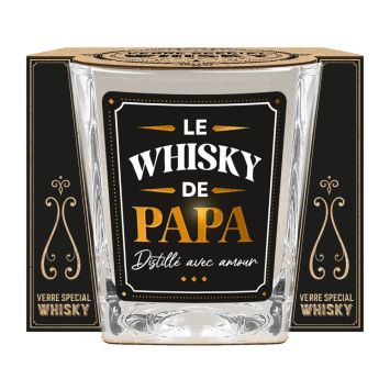 Le verre à whisky de Papa | jourdefete.com