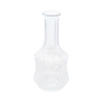 N'hésitez pas à vous procurer ce magnifique vase soliflore en verre ancien, d'une taille de 10 x 21,5 cm | jourdefete.com