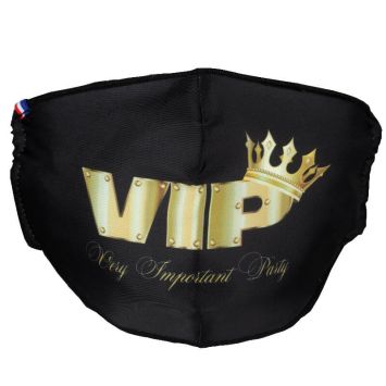 masque facial lavable collection vip pour adulte | jourdefete.com