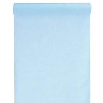Chemin de Table Intissé Bleu Ciel - 30 cm x 10 m | jourdefete.com