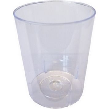 16 verres à shot transparents en plastique réutilisable - 6 cl