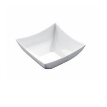 25 Coupelles Verrine Carree plastique - Blanc | jourdefete.com